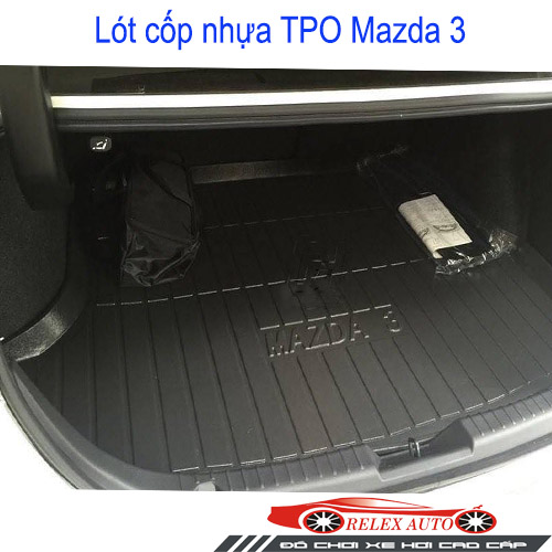 Lót cốp nhựa TPO Theo Xe Mazda 3